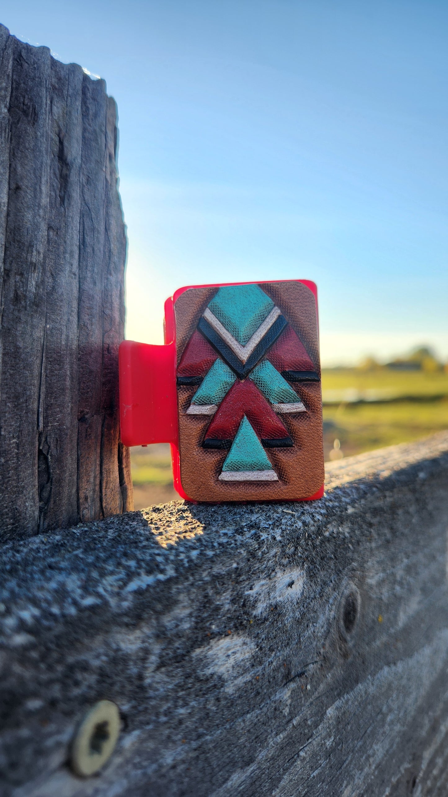 Small Aztec Hair Clip