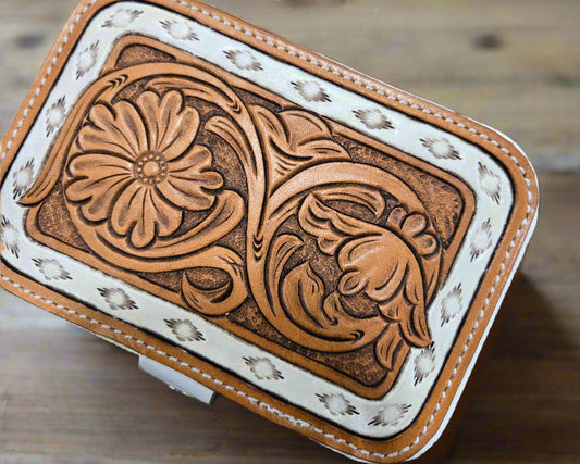 Aztec and Floral Jewelry Case