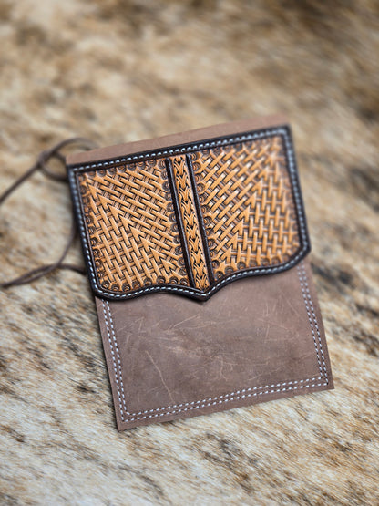 Arrowhead Basket Stamp Saddle Phone Case