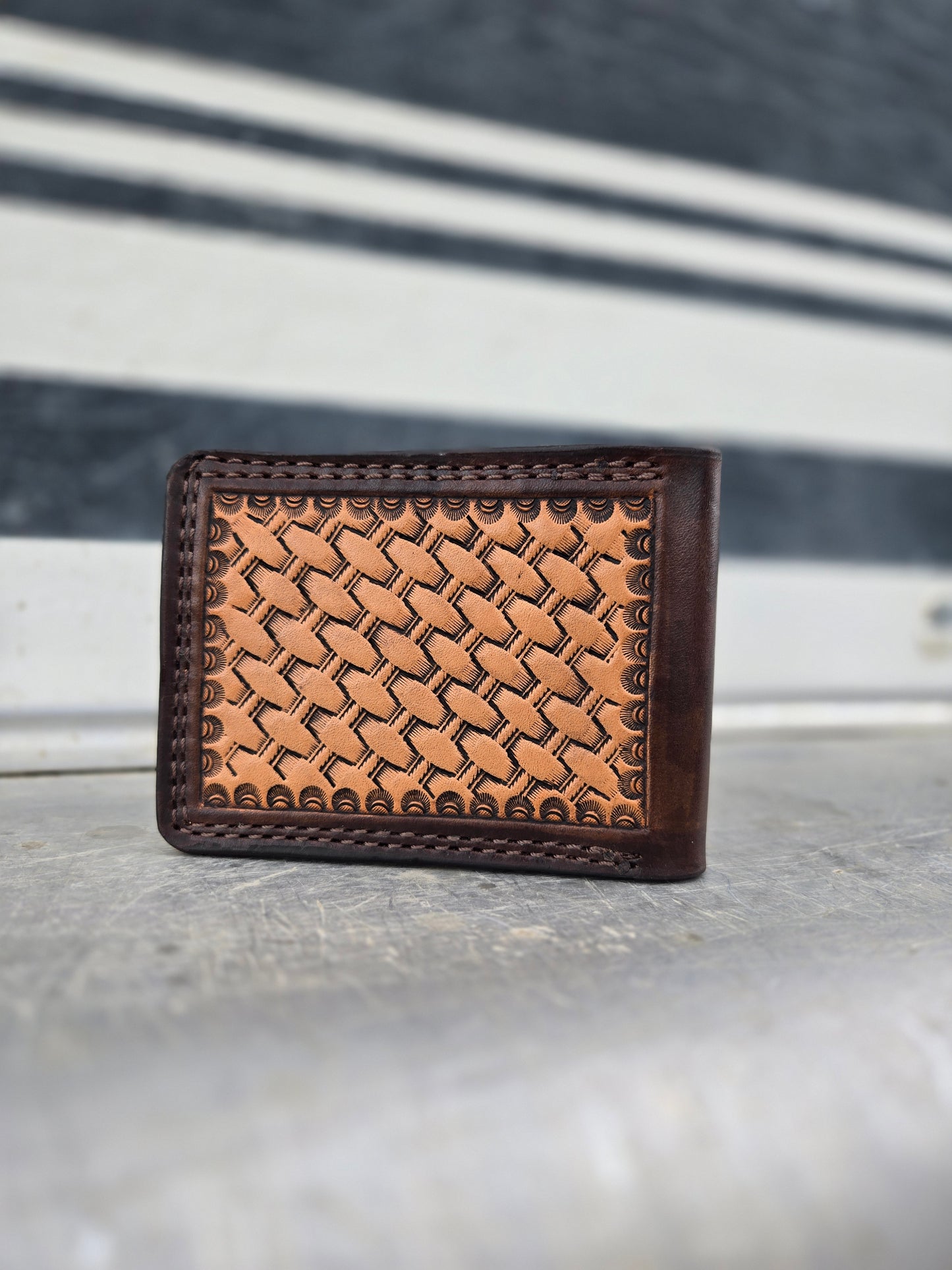 Cow Skull Bifold Wallet