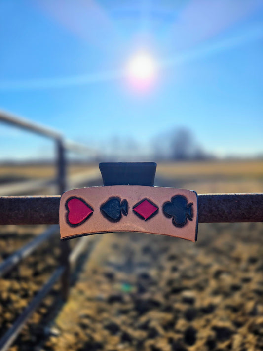 The Gambler Hair Clip
